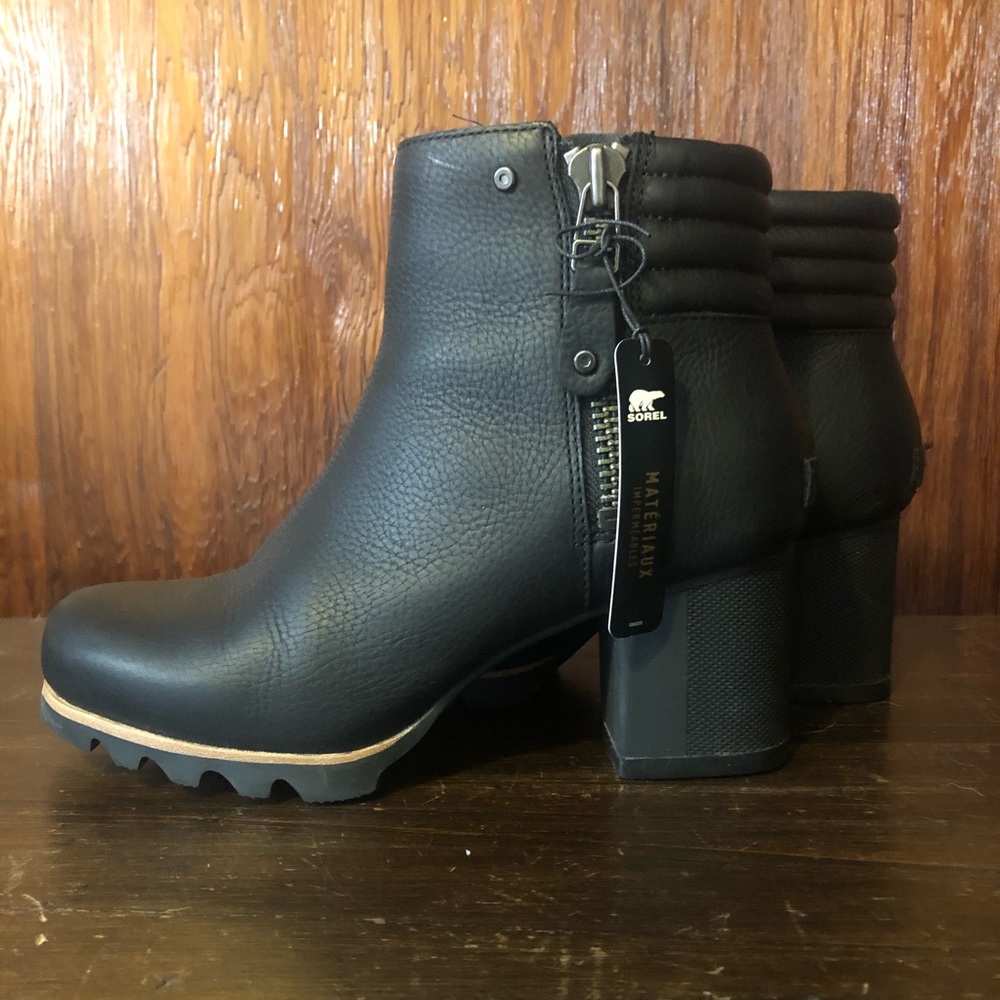 SOLD 🔥 Sorel Danica Bootie, black, Sz 8